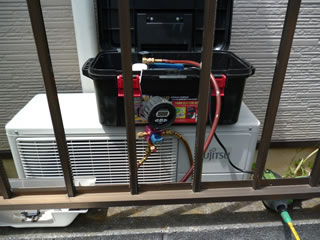 真空引き(ポンプ)